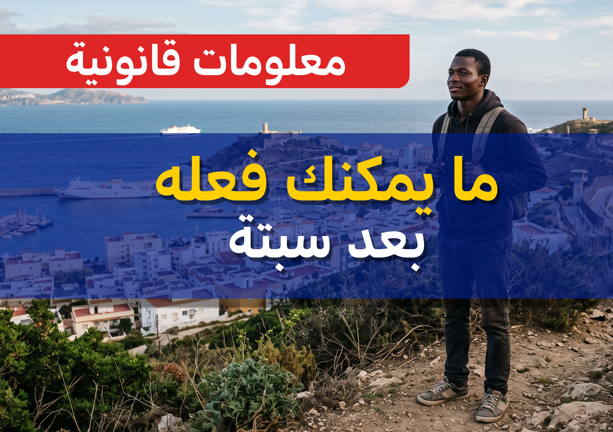 دخلت سبتة بطريقة غير نظامية: ماذا سأجد وما هي خياراتي القانونية الحقيقية؟